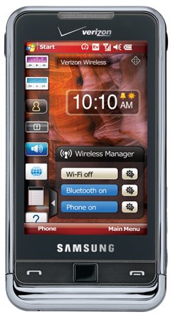 Verizon Wireless announces Samsung OMNIA and HTC Touch Pro