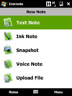 Mobile software Monday: Evernote version 3.0 for Windows Mobile