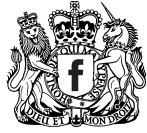 On her Majesty's Facebook Service?