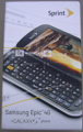 Image Gallery: Samsung Epic 4G retail box