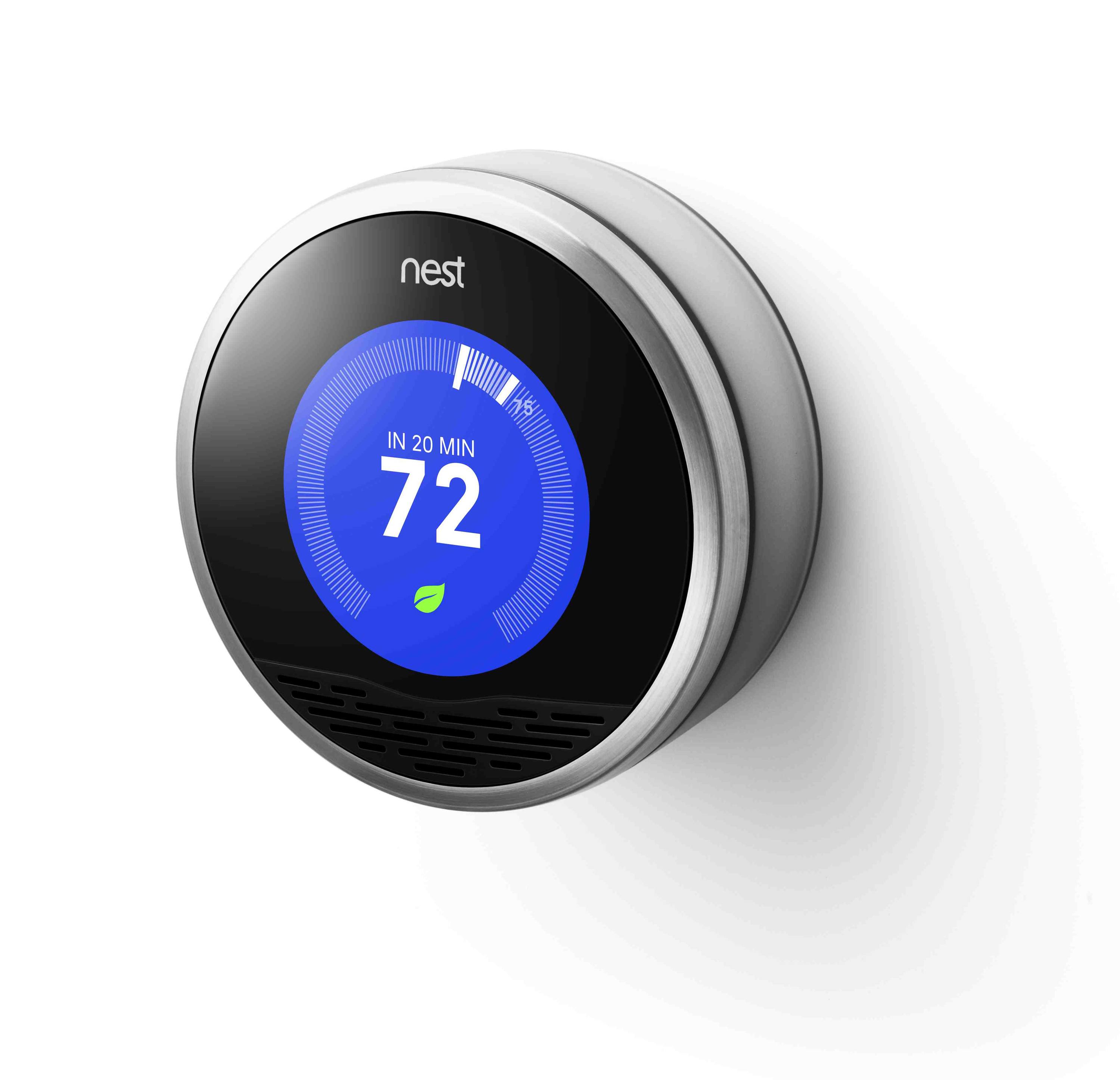 Created by the designer of the iPad, the Nest Thermostat is back-ordered until early 2012.