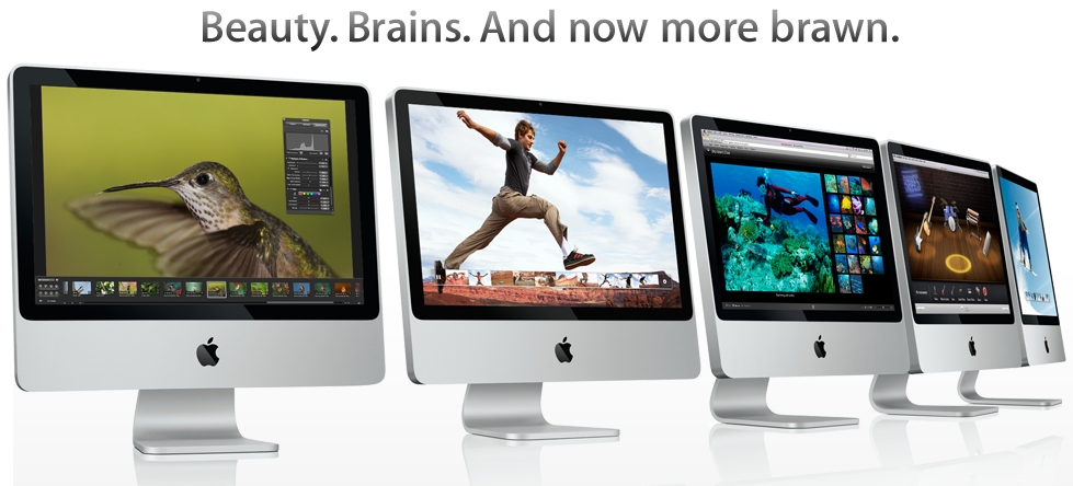 The current generation of the Apple iMac