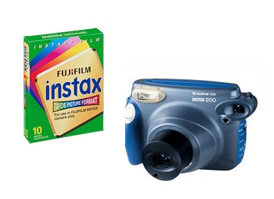 Fujifilm ressurects the Ã‚Â“PolaroidÃ‚Â” and announces Instax 200 instant film camera