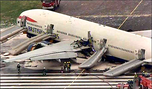 Was Heathrow 777 crash caused by poltergeists?