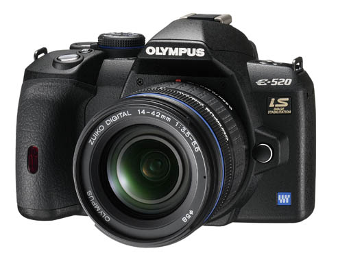 Olympus announces new E-520 midrange DSLR update