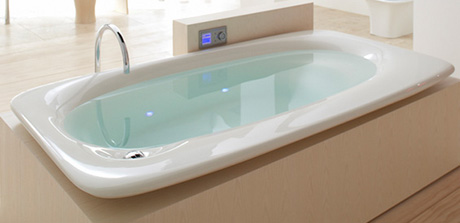 Kohler Fountainhead VibrAcoustic Wi-Fi Bathtub