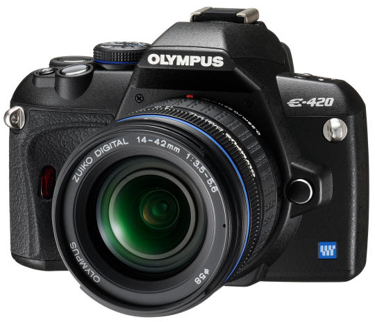 Olympus announces E-420, the most compact DSLR to date