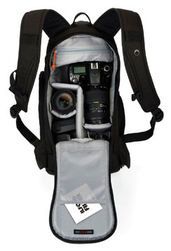 Getting a Canon Rebel XSi or Nikon D60? Stow it in this.