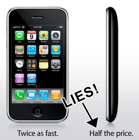 Apple iPhone 3G lies?