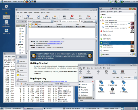 OpenSolaris 2009.06 Desktop Experience