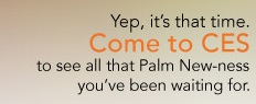 Is PalmÃ‚Â’s upcoming New-ness CES event related to the Nova OS?