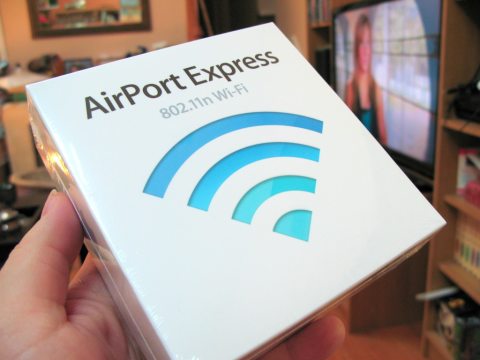 Apple Airport Express, Wireless-N edition (March 2009 version) Packaging Exterior