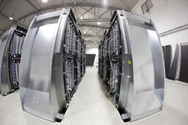 IBM Data Center, courtesy IBM