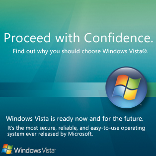 Example of a Windows Vista banner