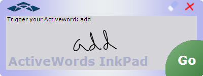 ActiveWords InkPad beta 2