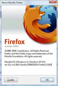 First Look at Firefox 3.0 Beta 3