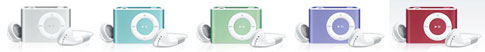 The forgotten iPod shuffle changes color
