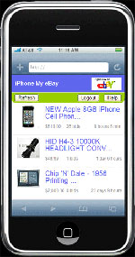iPhoneMyeBay - first iPhone certified eBay client