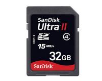 SanDisk Ultra II SDHC 32GB High Performance Card