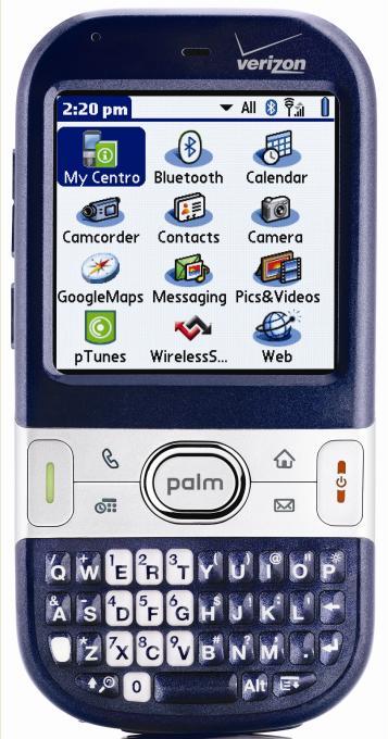 Palm Centro available from Verizon Wireless on 13 June
