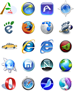 How many Web browsers do you use, mate?