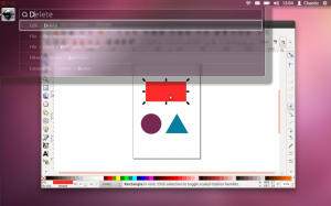 A first look at Ubuntu's new Head-Up Display desktop.