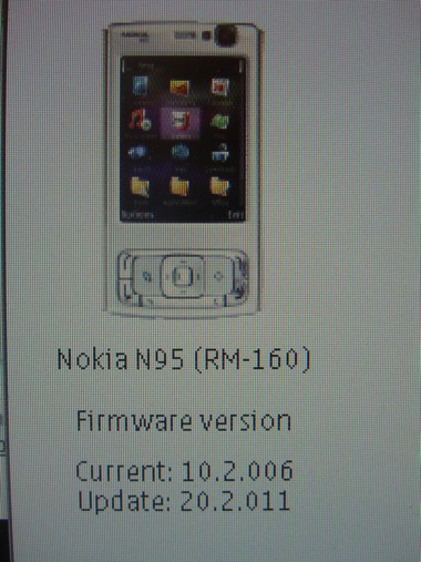 Nokia N95-3 (North American model) firmware update version 20.2.011 now available