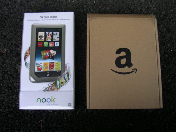 Nook Tablet and Kindle Fire