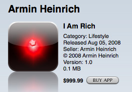 App Store blacklist continues, next victim: I Am Rich