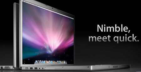 Apple updates MacBook Pro with Penryn
