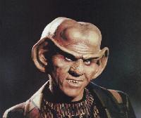 Armin Shimerman as the Ferengi Quark in Star Trek: Deep Space Nine