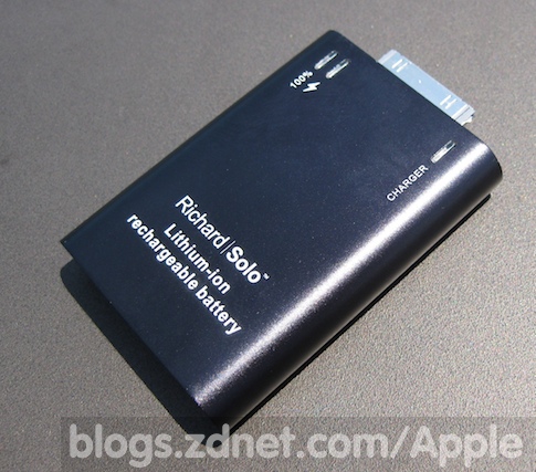 Smart backup battery pack for iPhone 3G