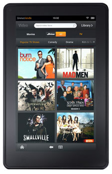 The Amazon Kindle Fire Tablet