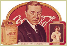 Robert Woodruff, former CEO of Coca-Cola Co.