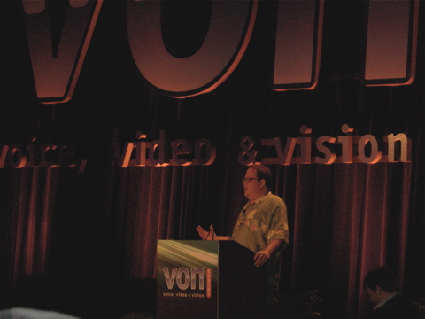 Jeff Pulvef at VON '07