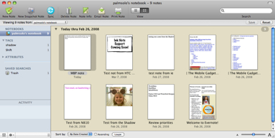Create, capture and sync your notes with Evernote on your Mac