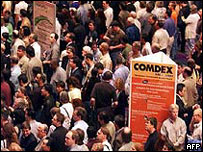 Comdex show floor
