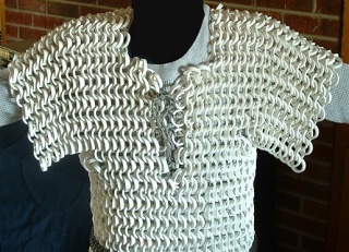 Plastic Chainmail, from http://mywebpages.comcast.net/genpeter/chainmail.html
