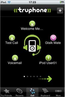 Turn your iPod touch into a VoIP phone with Truphone