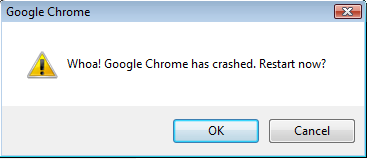 Chrome crashing