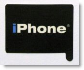 iPhone sticker from eBay