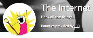Hackers Internet Bug Bounty