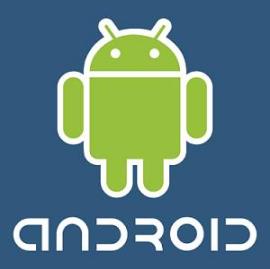 Android logo, from CNET