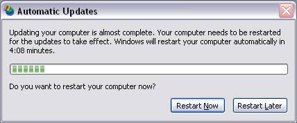 Windows automatically updating itself: Case closed?