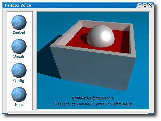 Perlbox main screenshot from Perlbox.org