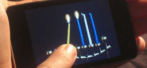 Chanukah comes to the iPhone, Touch with iMenorah