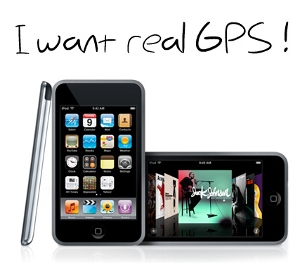 iPod touch with GPS?