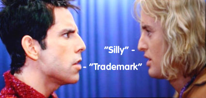 Zoolander Silly Trademark dispute