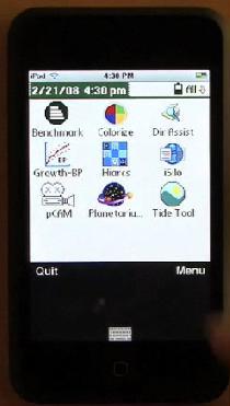 How would you like to run Palm OS apps on your iPhone/iPod Touch?