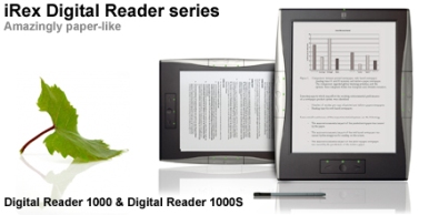 iRex announces 3 new ebook readers priced from $649 to $849